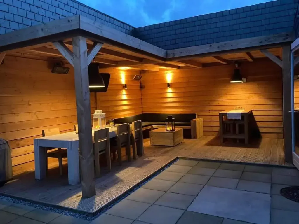 2D en 3D tuinontwerp, met nadruk op gedetailleerde weergave in 3D.